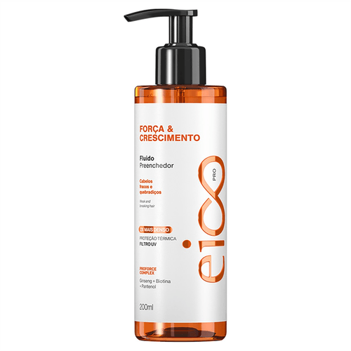 Fluído Preenchedor Eico Pro Força & Crescimento 200ml