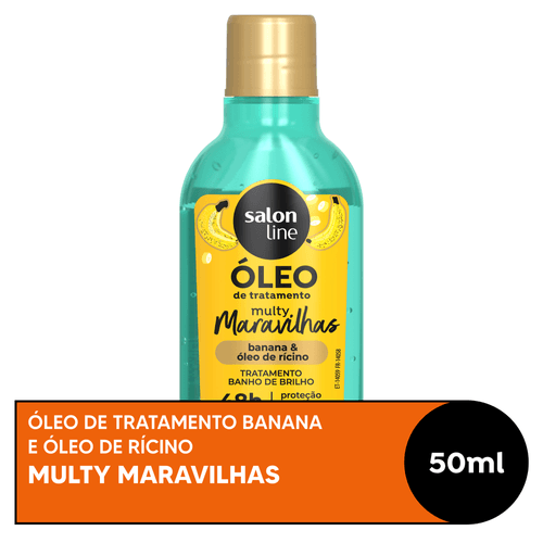 Óleo Reparador Salon Line Multy Maravilhas Banho de Brilho Cachos dos Sonhos 50ml