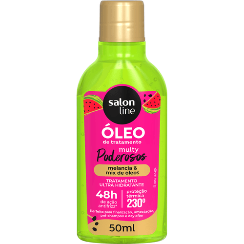 Óleo Reparador Salon Line Multy Poderosos Ação Antifrizz Cachos dos Sonhos 50ml