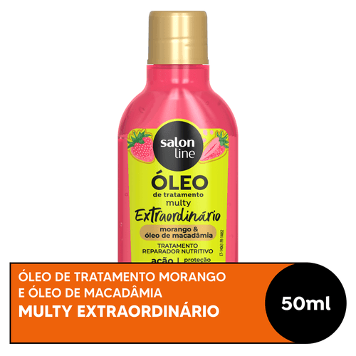 Óleo Reparador Salon Line Multy Extraordinário Reparação Cachos dos Sonhos 50ml
