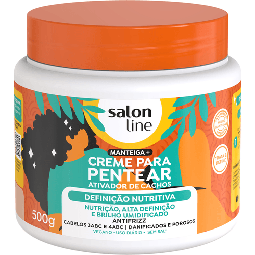 Creme para Pentear Salon Line Definição Nutritiva 500g