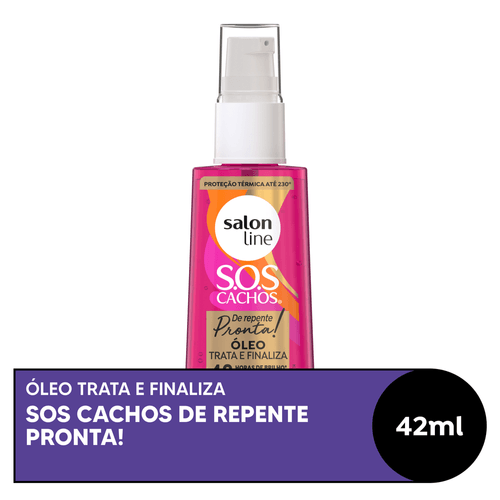 Óleo SOS Cachos de Repente Pronta! Salon Line 42ml