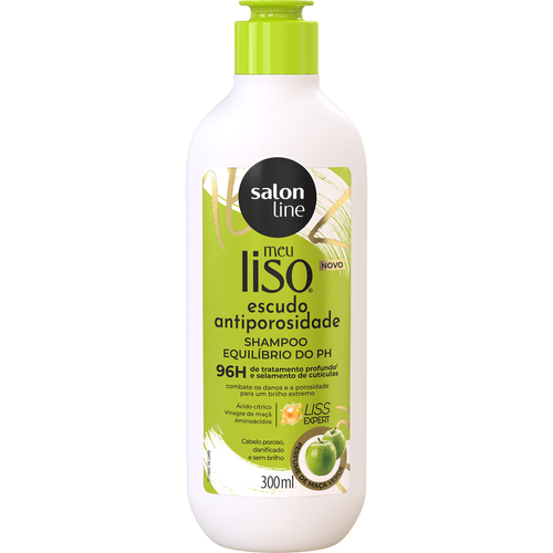 Shampoo Salon Line Escudo Antiporosidade Meu Liso 300ml