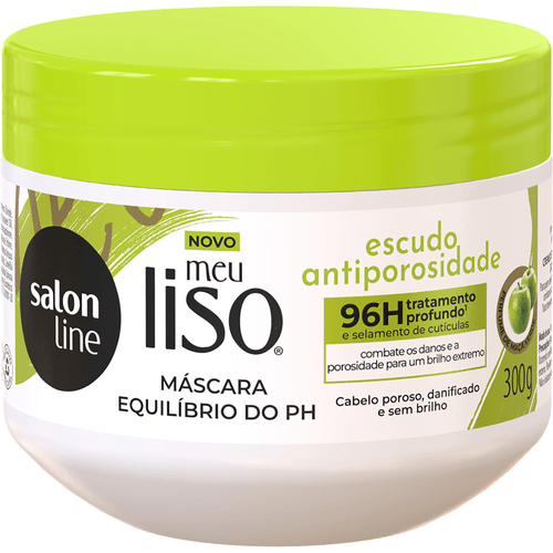Máscara Escudo Salon Line Antiporosidade Meu Liso 300g