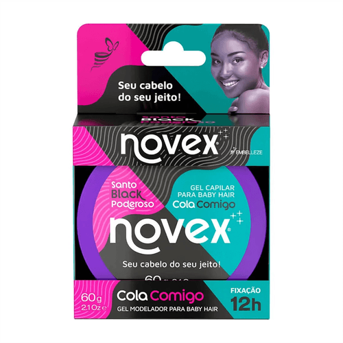 Gel Modelador para Baby Hair Novex Cola Comigo 60g