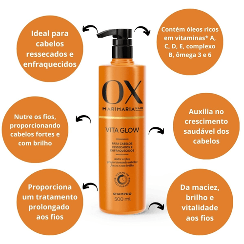 Shampoo OX Mari Maria Vita Glow 500ml