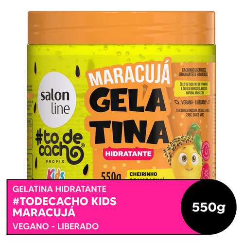Gelatina Ativadora Salon Line #Todecacho Maracujá 550g
