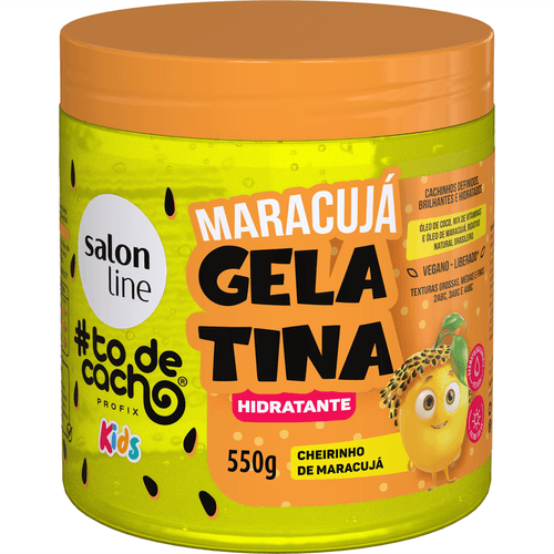 Gelatina Ativadora Salon Line #Todecacho Maracujá 550g
