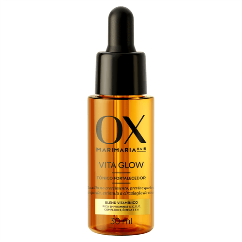Tônico Capilar Fortalecedor OX Mari Maria Vita Glow 30ml