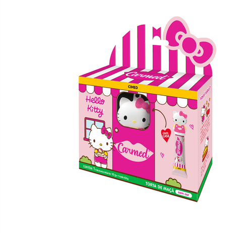 Hidratante Labial Carmed Hello Kitty Torta de Maçã 10g