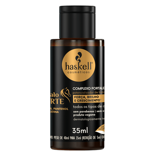 Potencializador de Tratamento Capilar Haskell Cavalo Forte 35ml