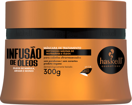 Máscara de Tratamento Haskell Infusão de Óleos 300g
