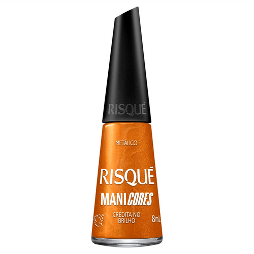 Esmalte Metálico Risqué ManiCores Credita no Brilho 8ml