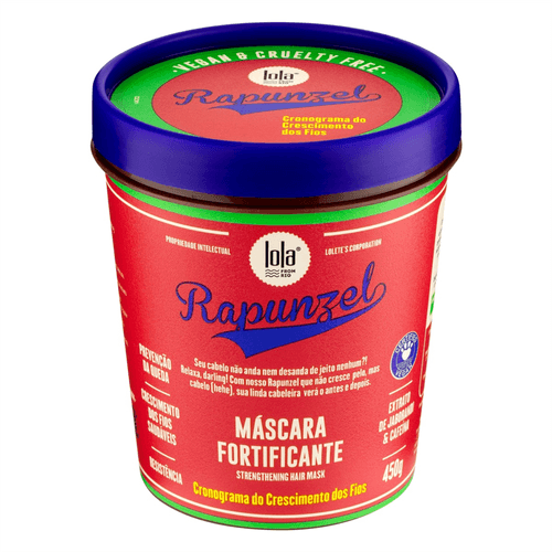 Máscara Fortificante Lola Rapunzel 450g