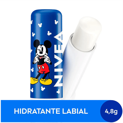 Nivea Hidratante Labial Disney Mickey e Amigos 4,8g