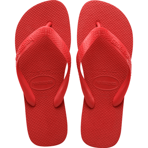 Chinelo Havaianas Top Vermelho Rubi Tamanho 41/42
