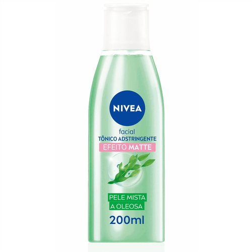 Tônico Adstringente Facial Nivea Controle do Brilho Efeito Matte 200ml