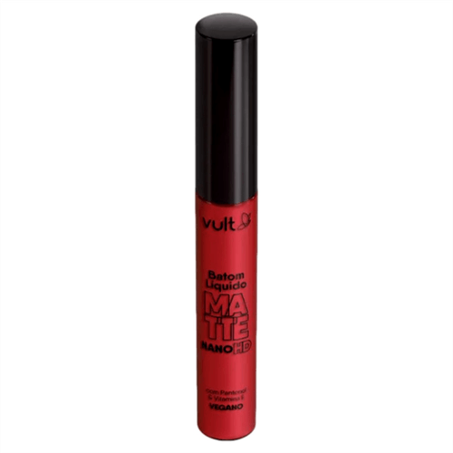 Batom Líquido Vult Nano HD Vermelho Rubi 5ml