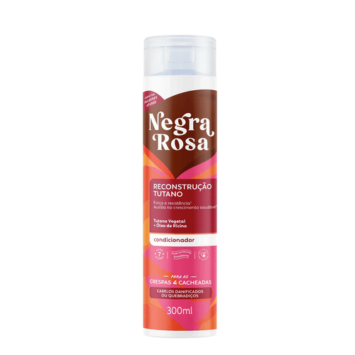 Condicionador Reconstrução Tutano Negra Rosa 300ml