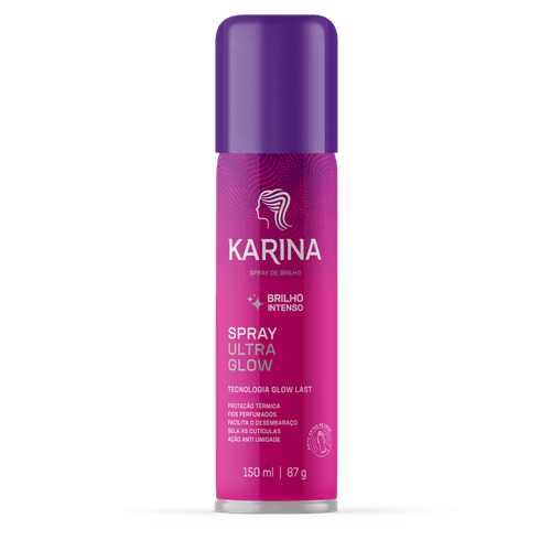 Spray de Brilho Karina Ultra Glow 150ml