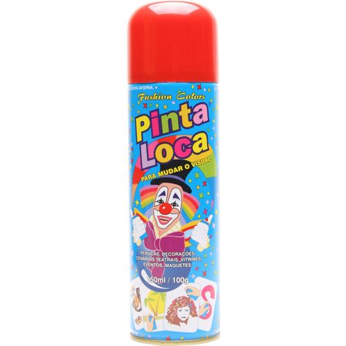 Spray Color Aspa Pinta Loca Vermelho 150ml