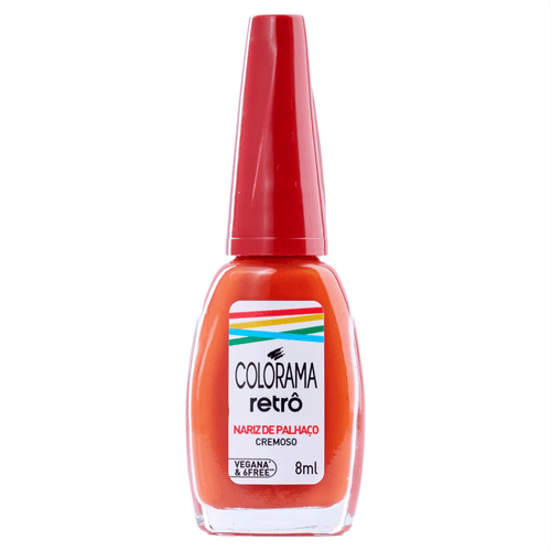 Esmalte Cremoso Colorama Retrô Nariz de Palhaço 8ml