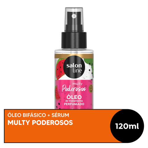 Óleo + Sérum Bifásico Cachos dos Sonhos Multy Poderosos Melancia Salon Line 120ml