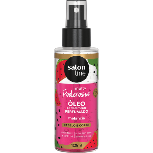 Óleo + Sérum Bifásico Cachos dos Sonhos Multy Poderosos Melancia Salon Line 120ml