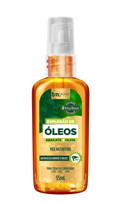 Explosão de Óleos Beleza Natural Abacate e Oliva 55ml