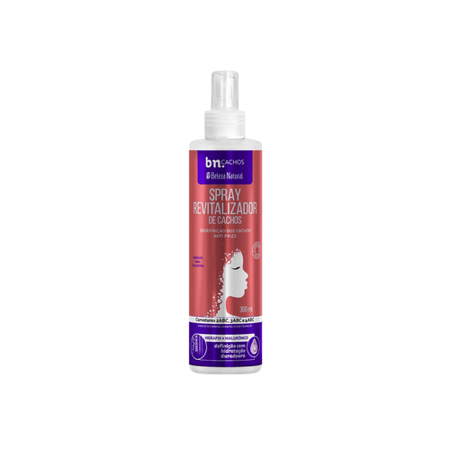 Revitalizador de Cachos Spray Beleza Natural 300ml