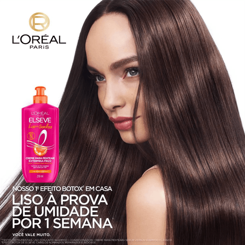 Creme para Pentear L'Oreal Elseve Liso dos Sonhos 250ml