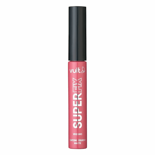 Batom Líquido Vult Super Fix Rosa Queimado 5ml