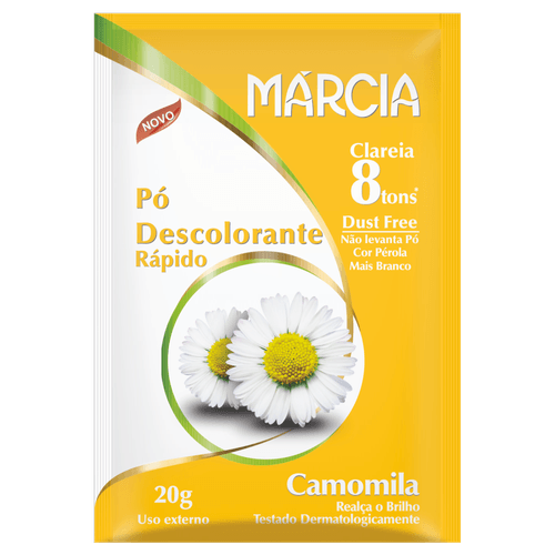 Pó Descolorante Márcia Camomila 20g