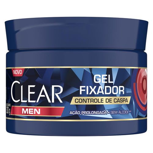 Gel Fixador Clear Men 300g
