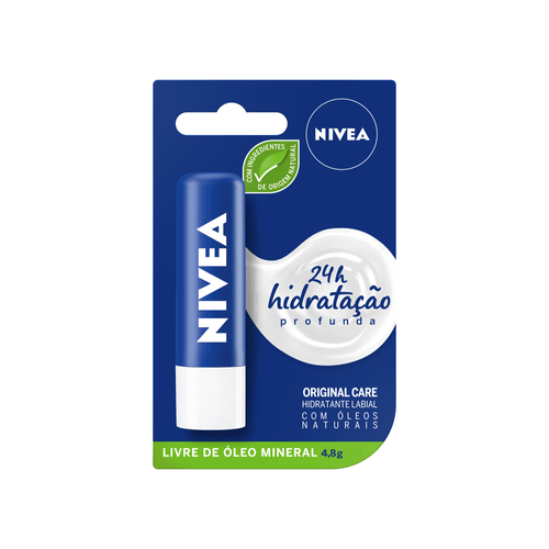 Nivea Hidratante Labial Original Care 4,8g