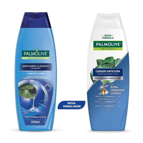 Shampoo Palmolive Naturals Anticaspa Clássico 350ml