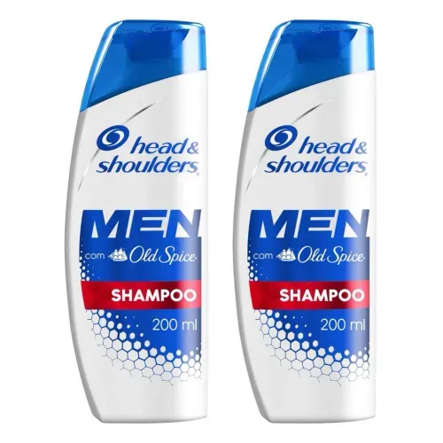 Kit Shampoo Head & Shoulders Men Old Spice com 2 Unidades 200ml Cada