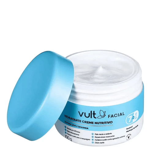 Creme Hidratante Facial Nutritivo Vult 100g