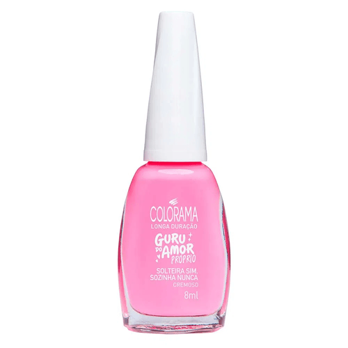 Esmalte Colorama Guru do Amor Solteira Sim Sozinha Nunca 8ml