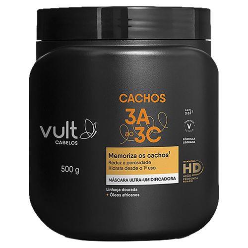 Máscara Vult Cabelos Cachos 500g