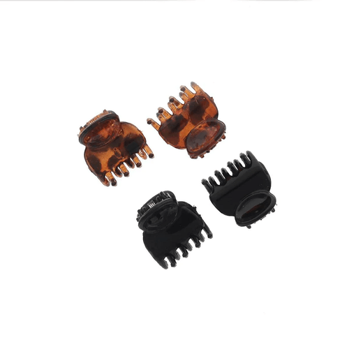 Mini Piranha para Cabelos Ricca com 4 Unidades