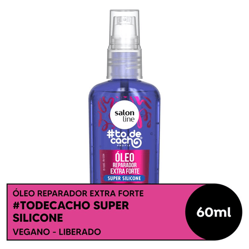 Oleo Super Silicone Salon Line #Todecacho Extra Forte Com 60ml