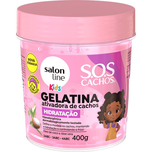 Gelatina Salon Line Kids SOS Cachos 400g