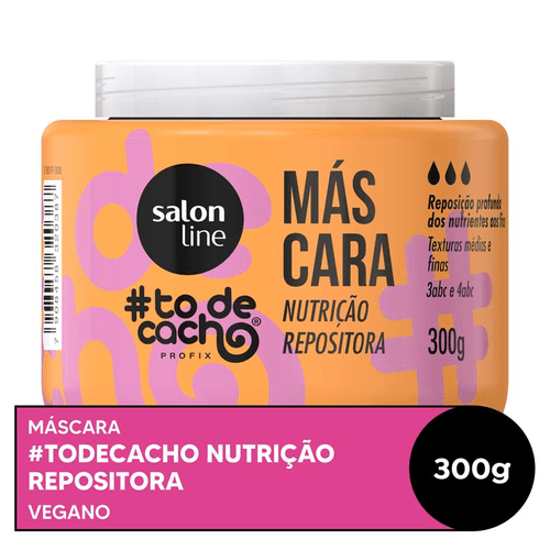 Máscara Salon line #todecacho Nutrição Repositora 300g
