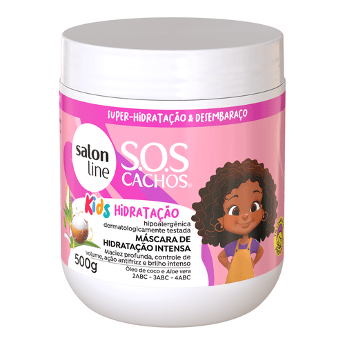 Máscara de Hidratação Salon Line SOS Cachos Kids 500g