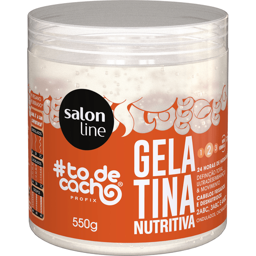 Gelatina Salon Line #todecacho Nutritiva 550g