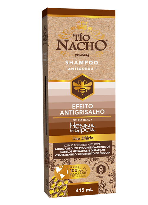 Shampoo Tio Nacho Efeito Antigrisalho 415ml