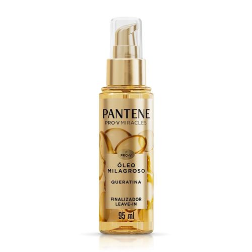 Óleo Milagroso Finalizador Leave-In Pantene Queratina 95ml