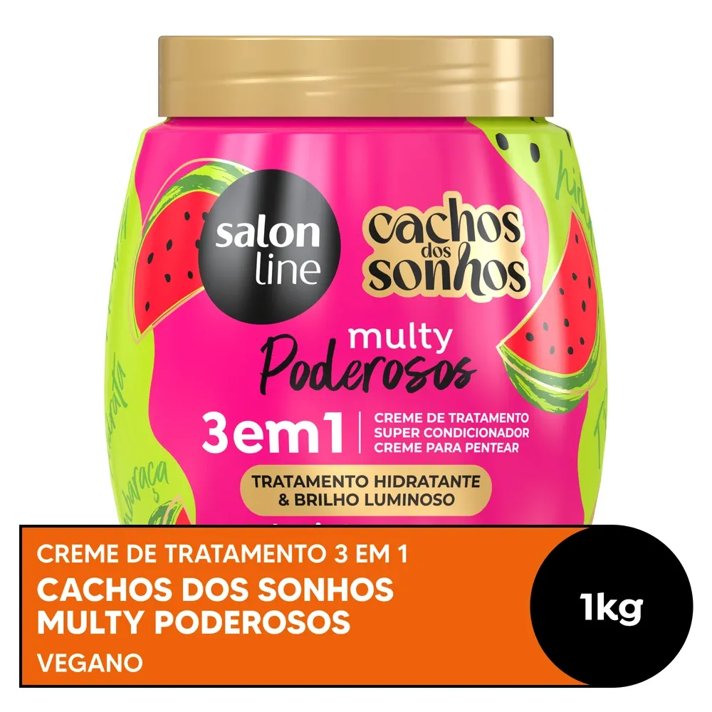 Creme de Tratamento Salon Line Multy Poderosos Ação Antifrizz