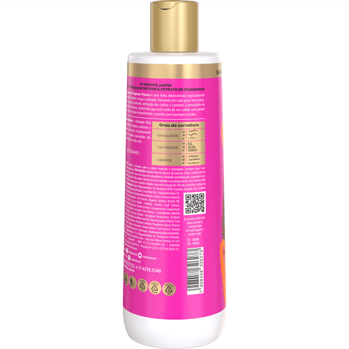 Shampoo Ultra Gloss Salon Line SOS Cachos de Repente Pronta! 500ml